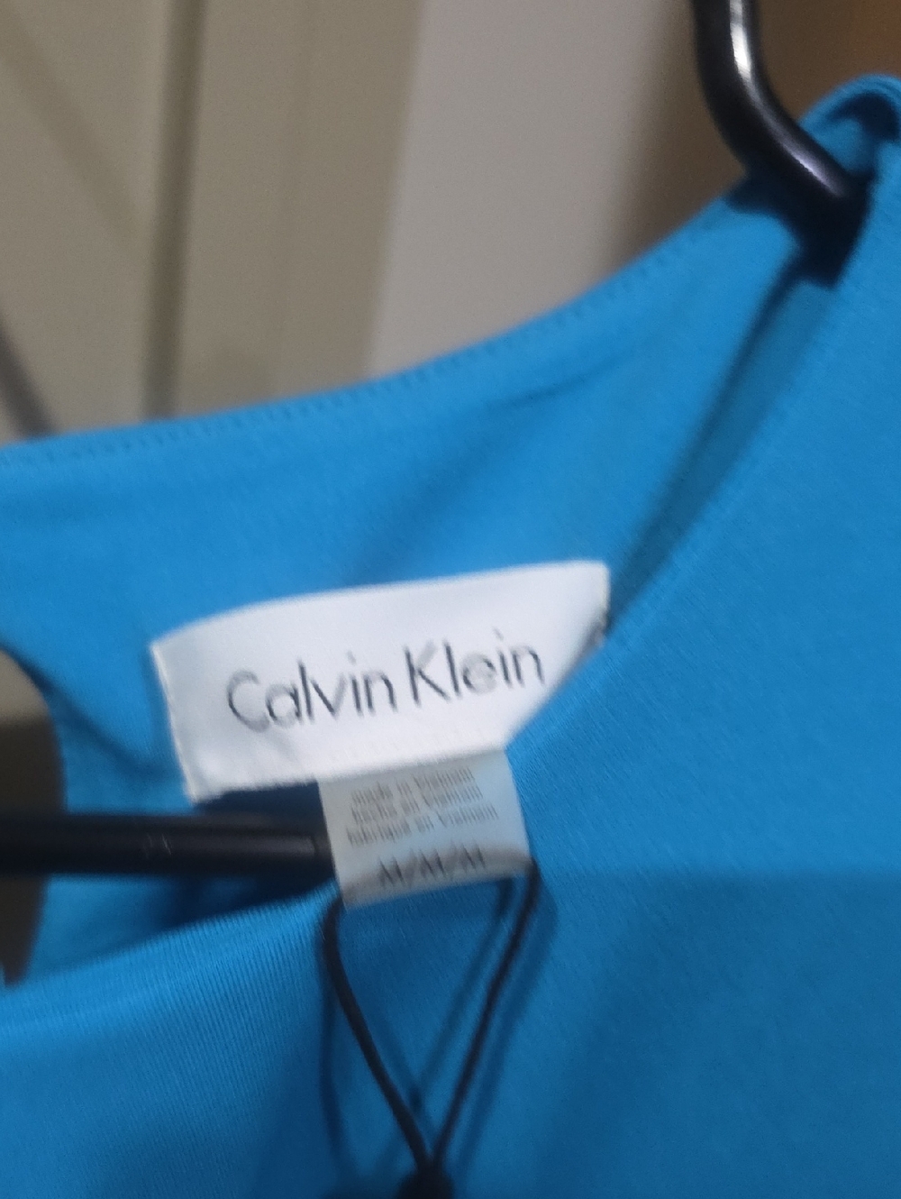 Calvin Klein Bright Turquoise Tank Top